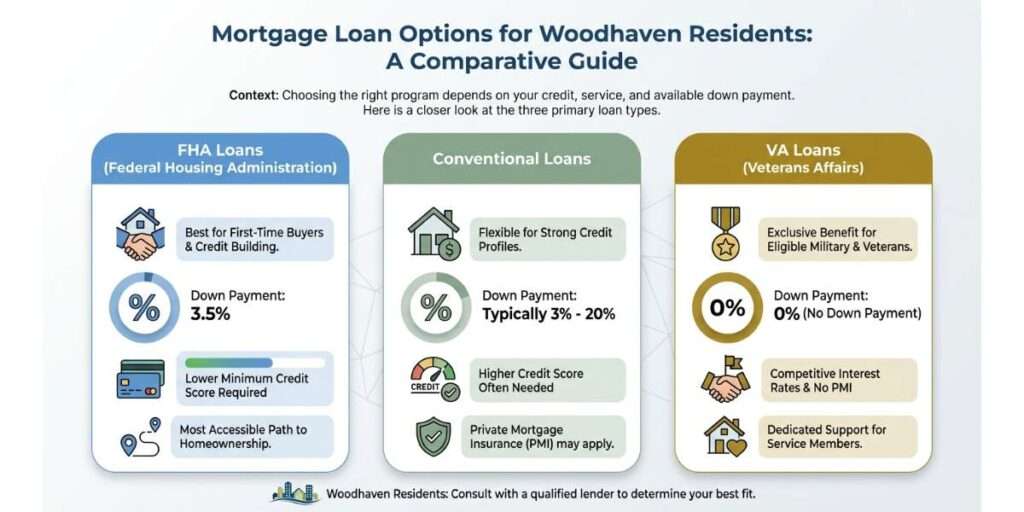 Comparing FHA, VA, and Conventional Loan Programs